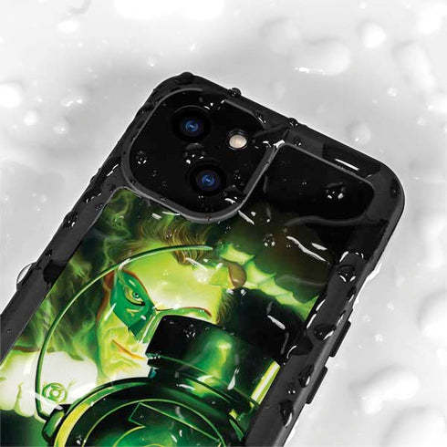 DC Comics Green Lantern Portrait Art By Alex Ross iPhone 15 Waterproof Case